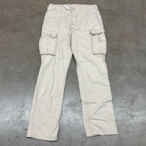 Carhartt B355 Beige Carpenter Pants Men's 36x36‎ Relaxed Fit Vintage